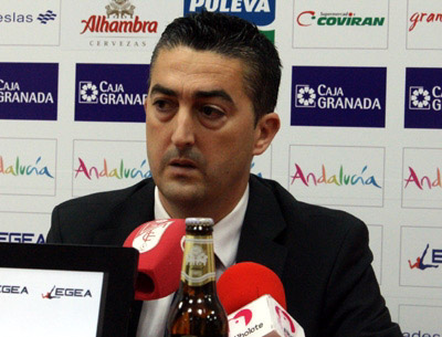 Pedro González Segura durante una rueda de prensa (VELASCO)