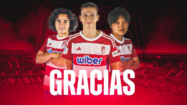 El Granada Femenino se ha despedido de tres de sus jugadores (GRANADA CF) El Granada Femenino se ha despedido de tres de sus jugadores (GRANADA CF)