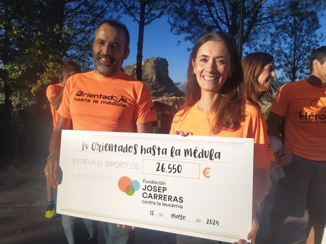 Entrega del cheque 