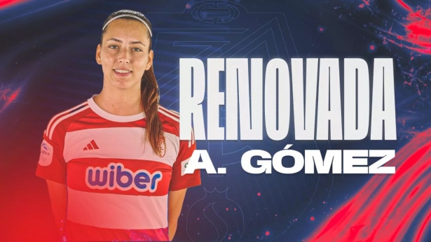Andrea Gómez seguirá una temporada más de rojiblanca (GRANADA CF) Andrea Gómez seguirá una temporada más de rojiblanca (GRANADA CF)