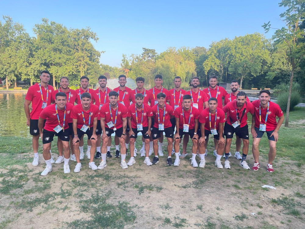 La selección universitaria ya está en Debreceni 