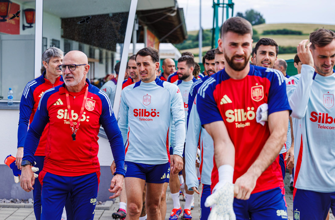 Entrenamiento de la selección española (RFEF)