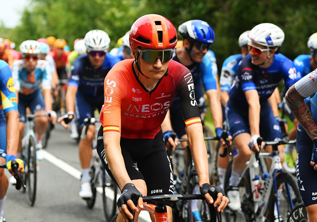 Carlos Rodríguez durante la etapa (TOUR DE FRANCIA)