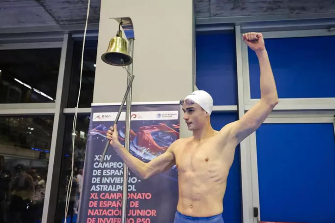 Carlos Garach participará en sus primeros Juegos Olímpicos (VÍCTOR CASTILLO /CN SABADELL)