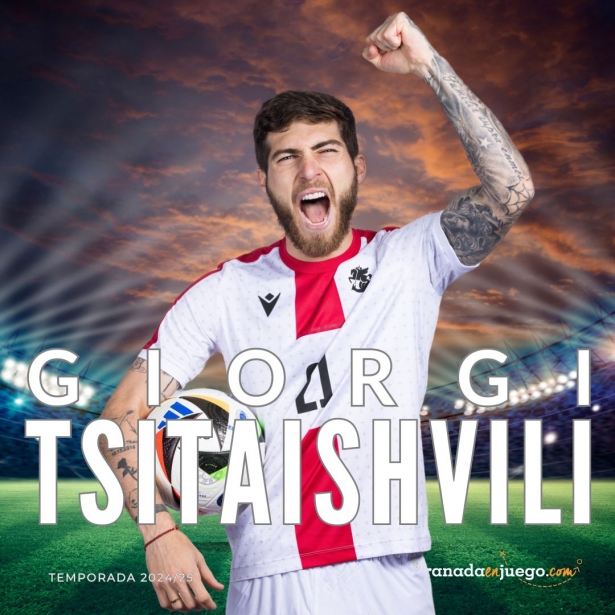 Tsitaishvili, cuarto refuerzo del Granada CF (GRJ) Tsitaishvili, cuarto refuerzo del Granada CF (GRJ)