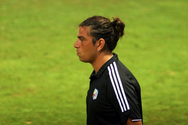 Fran Maldonado inicia su nueva etapa en el Arenas (JESÚS HURTADO)