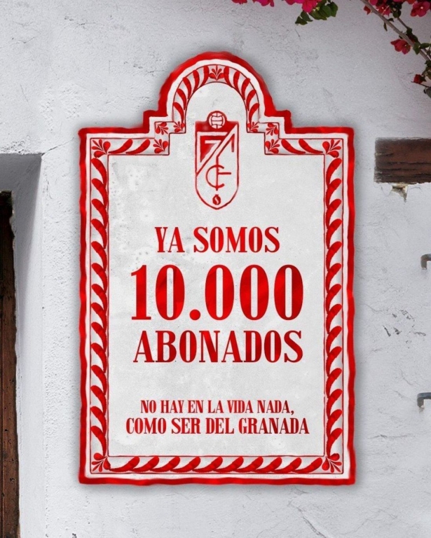 El Granada ya cuenta con 10.000 abonados (GRANADA CF) El Granada ya cuenta con 10.000 abonados (GRANADA CF)