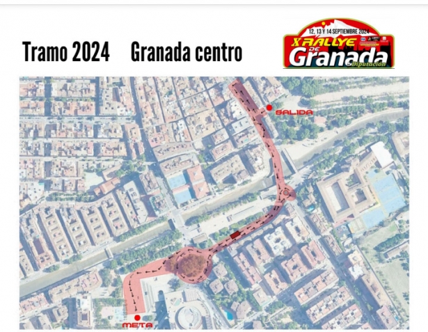 Tramo por el centro de la capital (RALLY CIUDAD DE GRANADA) Tramo por el centro de la capital (RALLY CIUDAD DE GRANADA)