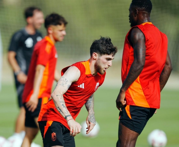 Tsitaishvili ya trabaja con el equipo (GRANADA CF) Tsitaishvili ya trabaja con el equipo (GRANADA CF)
