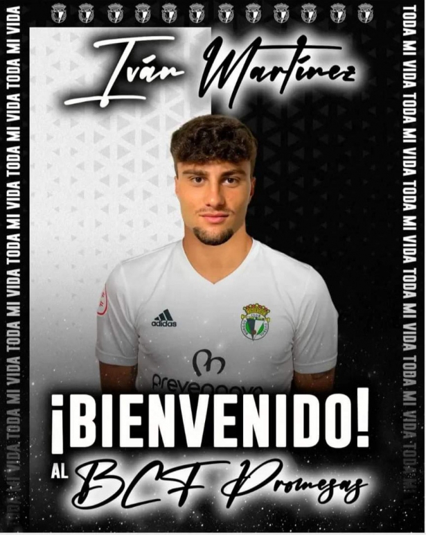 Iván Martínez se marcha al Burgos CF (BURGOS CF) Iván Martínez se marcha al Burgos CF (BURGOS CF)