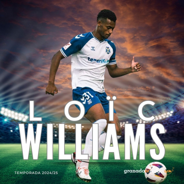 Williams, el quinto refuerzo del Granada (GRJ) Williams, el quinto refuerzo del Granada (GRJ)