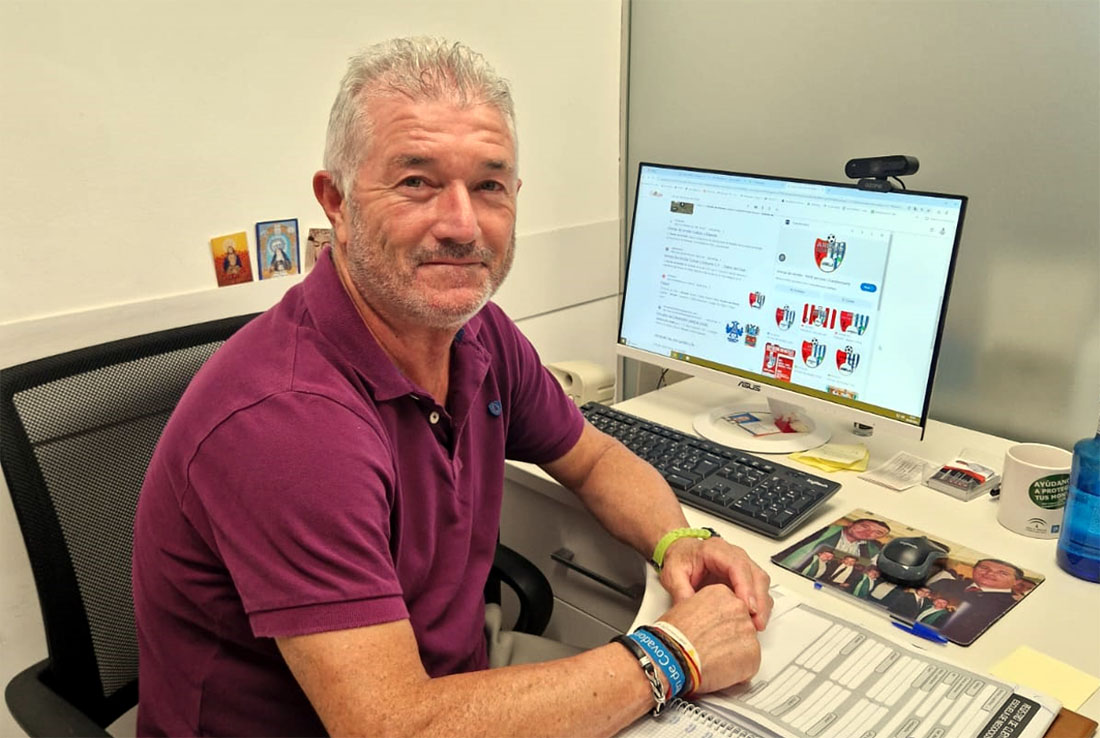 Raimundo Molina, director deportivo del Arenas de Armilla (GRJ)