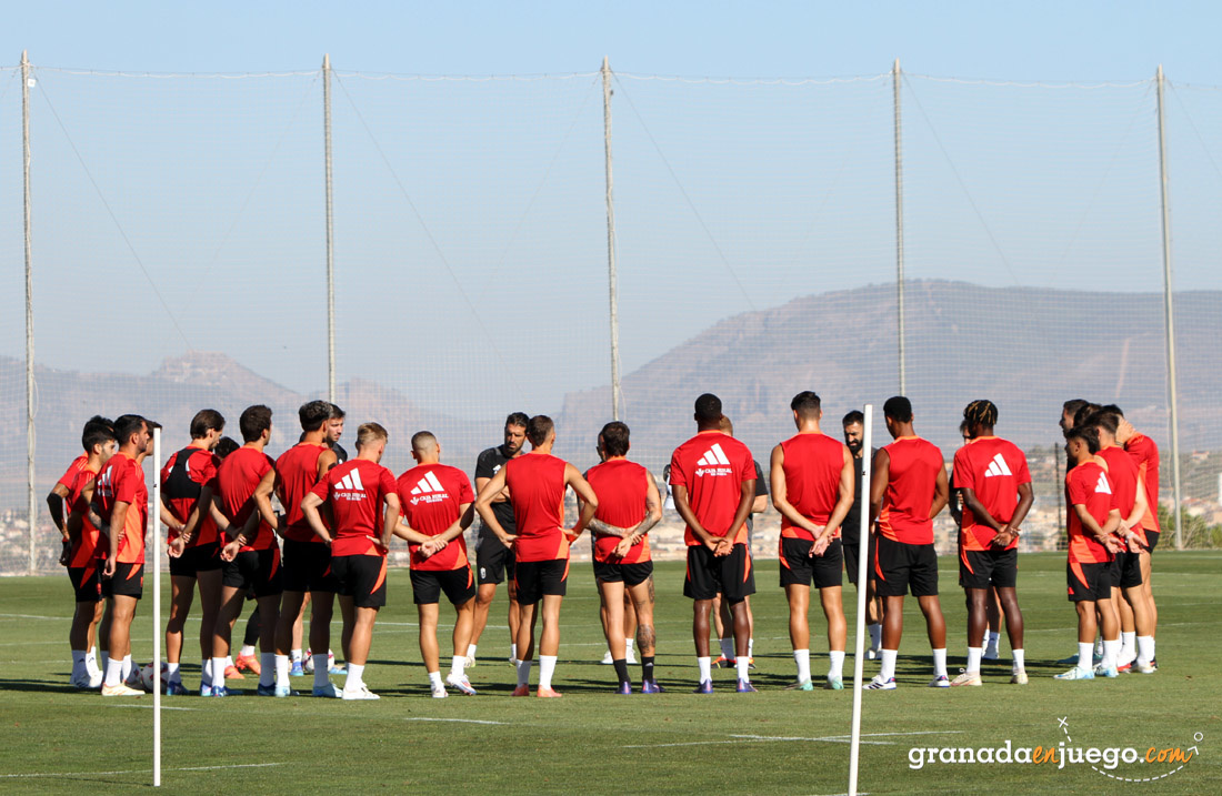 El equipo busca la primera victoria en Los Cármenes (J. PALMA)