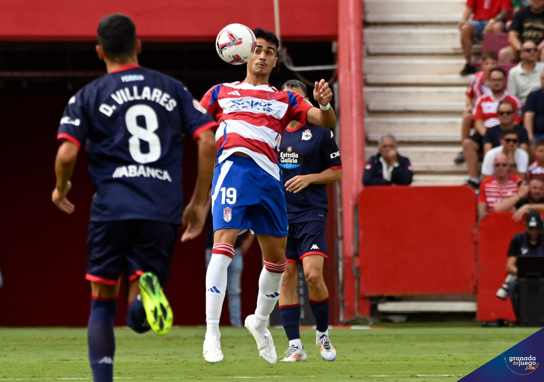 Reinier debutó con la camiseta del Granada CF (JOSÉ M. BALDOMERO)