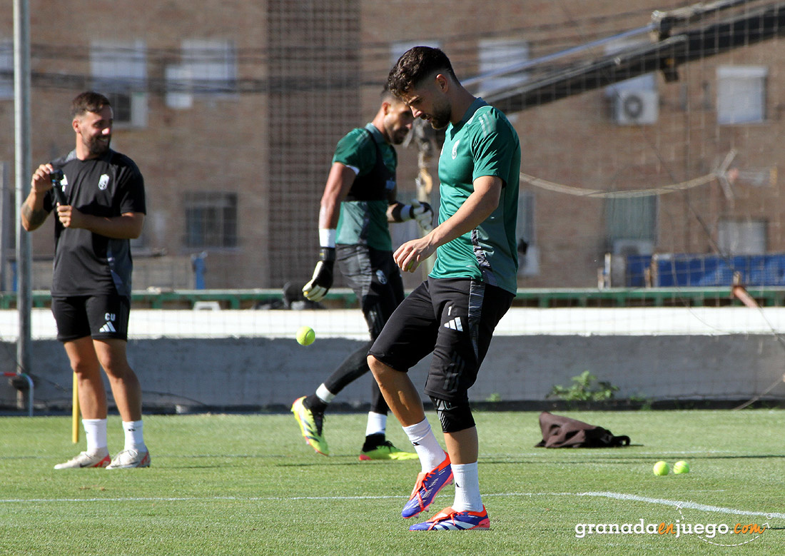 Luca se lesionó en el último entrenamiento (J. PALMA)