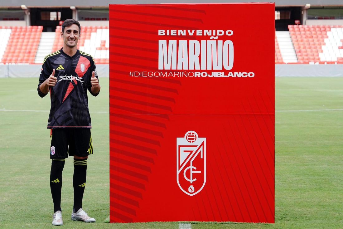 Mariño ha pisado el césped de Los Cármenes (GRANADA CF)