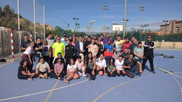 Jornada de deporte para personas con discapacidad, con el concejal de Deportes de Granada, Jorge Iglesias (AYUNTAMIENTO) Jornada de deporte para personas con discapacidad, con el concejal de Deportes de Granada, Jorge Iglesias (AYUNTAMIENTO)