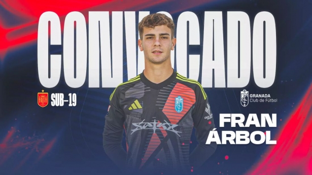Fran Árbol sigue siendo un fijo en las convocatorias de la Selección sub19 (GRANADA CF) Fran Árbol sigue siendo un fijo en las convocatorias de la Selección sub19 (GRANADA CF)