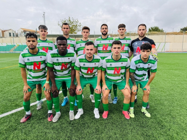 Once inicial del Céltic ante el Casabermeja (PEPE REQUENA)