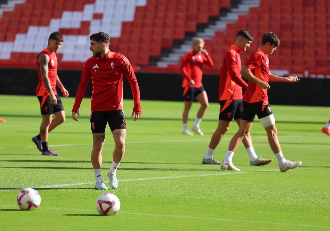 Tsitaishvili ha entrenado con normalidad (J. AZCOYTIA)