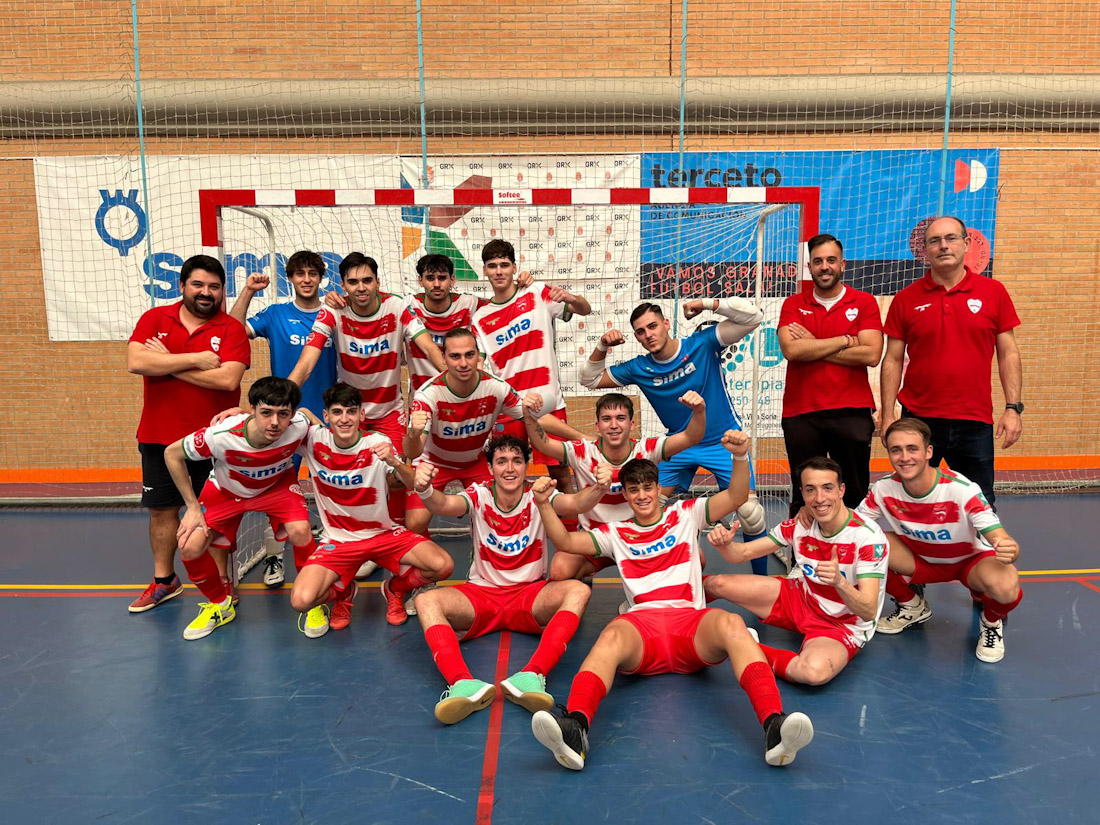 El Sima celebra su triunfo (PRENSA GRANADA FS)