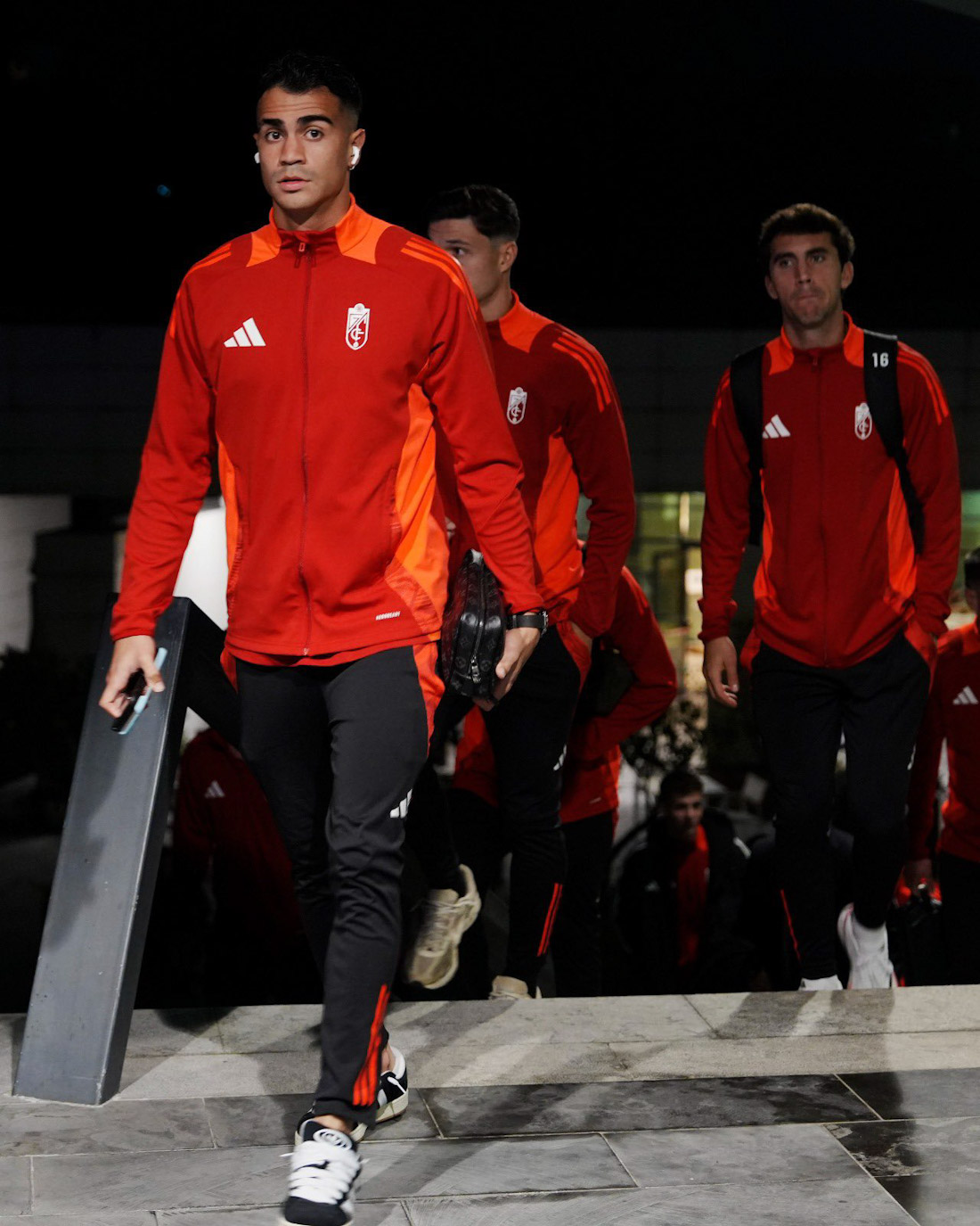 Llegada del Granada CF a El Molinon (GCF)