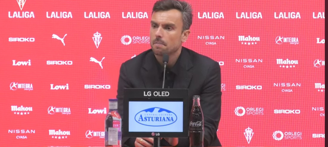 El entrenador del Sporting de Gijón, Rubén Albés (SPORTING DE GIJÓN)
