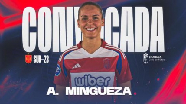 Minguez defenderá la camiseta de la Selección española sub23 (GRANADA CF)