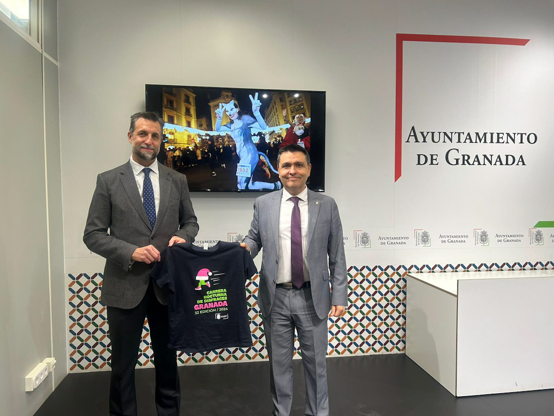 Presentación de la carrera nocturna de disfraces (AYTO. GRANADA)
