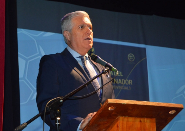 José Manuel Molina Maza, delegado provincial de la RFAF (J. PALMA)