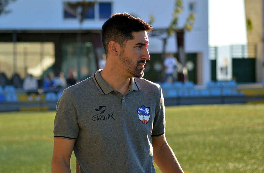 El ex entrenador del Loja, José Antonio Moral `Seco` (J. PALMA)