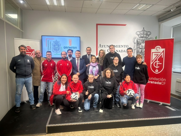 Presentación de la Liga Inclusiva de Fútbol 7 (AYTO. GRANADA)