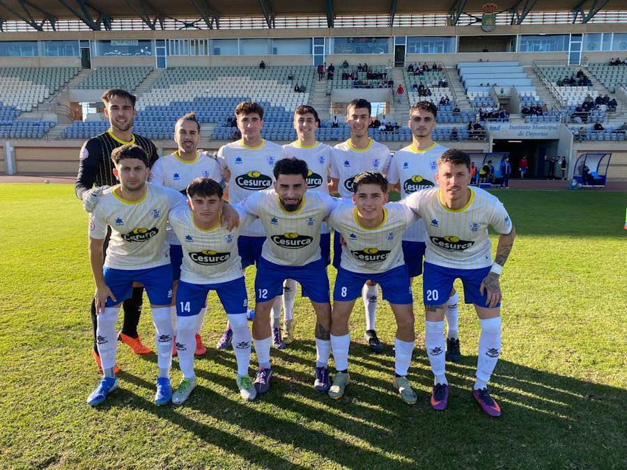 Once inicial del CD Huétor Tájar ante el Polideportivo El Ejido (CD HUÉTOR TÁJAR (