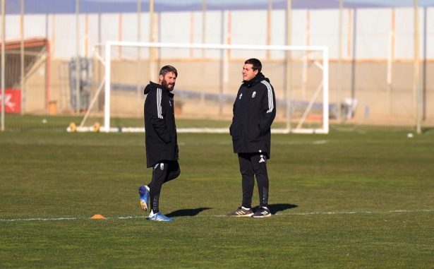 Erice confía en el potencial de su equipo para salir de la zona de descenso (J. AZCOYTIA)