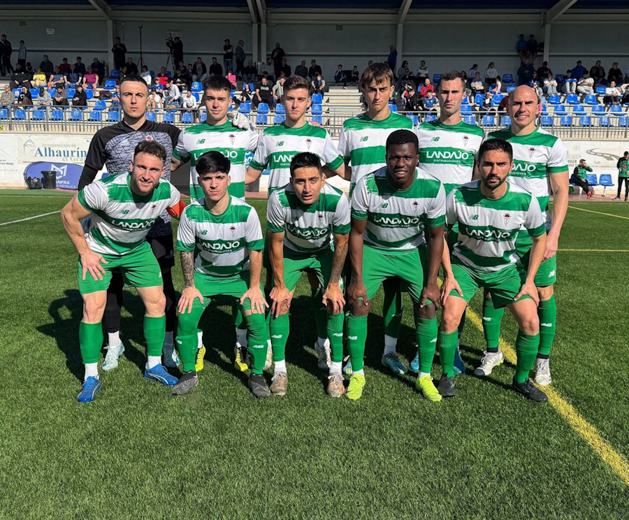 Once Inicial del Céltic ante el Alhaurino (PEPE REQUENA)