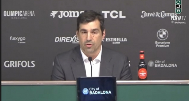 Rueda de prensa post partido de Pablo Pin (JOVENTUD DE BADALONA) Rueda de prensa post partido de Pablo Pin (JOVENTUD DE BADALONA)