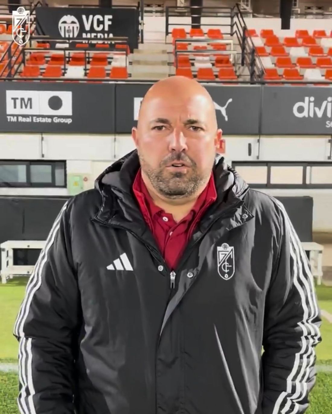 Barroso ha terminado muy satisfecho con el trabajo de su equipo y la clasificación (GRANADA CF)