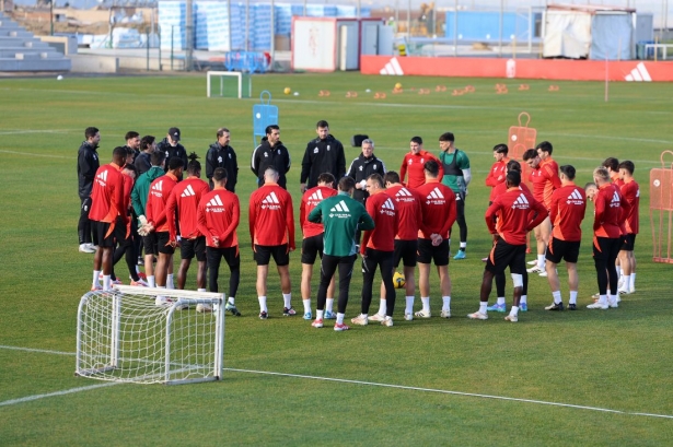 El equipo ya piensa en el Huesca (J. AZCOYTIA) El equipo ya piensa en el Huesca (J. AZCOYTIA)