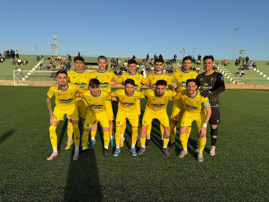 Once inicial del CD Huétor Tájar ante EL Palo (CD HUÉTOR TÁJAR) 
