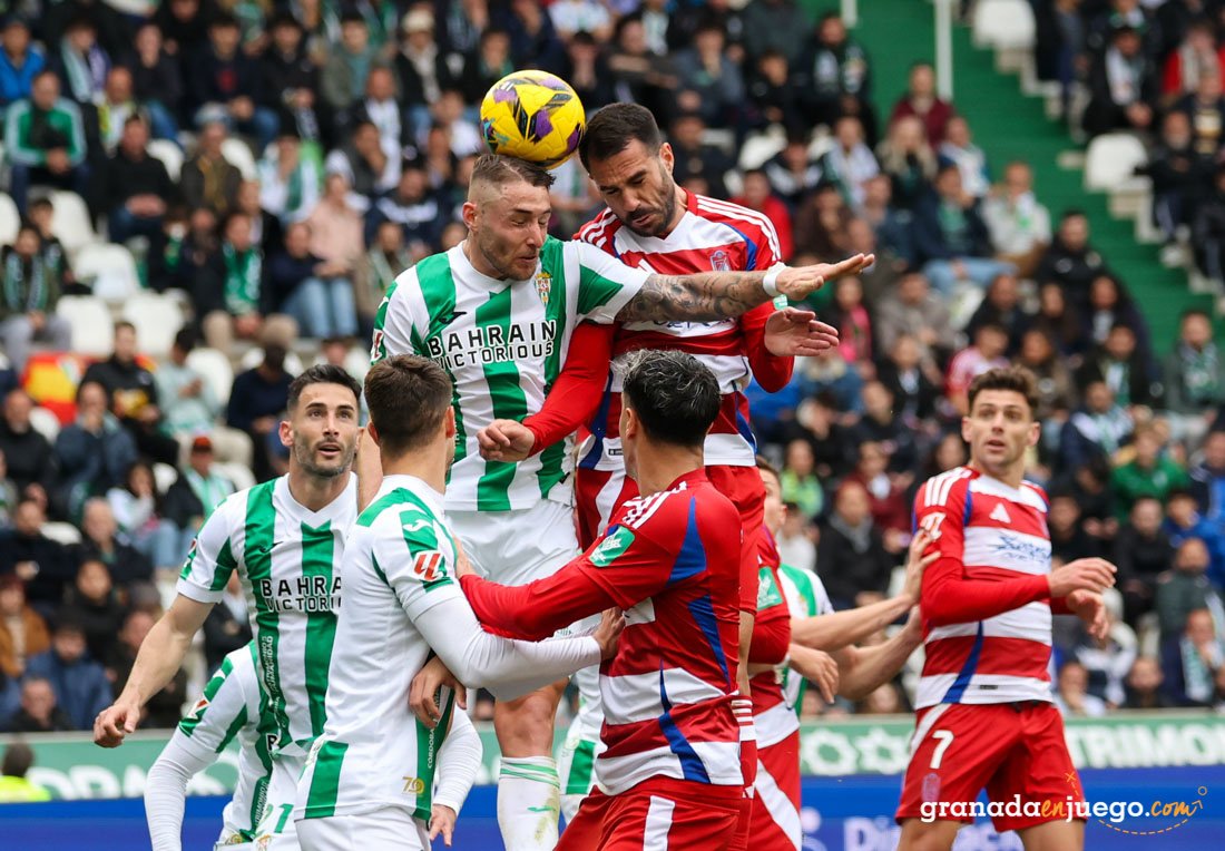 La defensa del Granada hizo aguas en Córdoba (LOF)