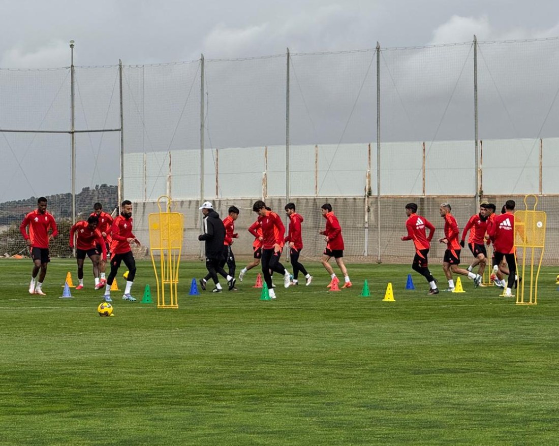 El equipo ha comenzado a preparar el choque contra el Oviedo (J. AZCOYTIA)
