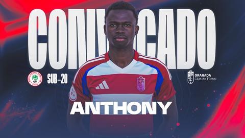 Anthony ha recibido la llamada de su Selección (GRANADA CF)