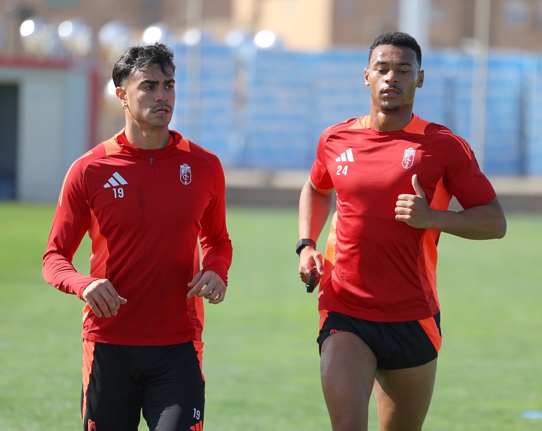 Williams y Reinier han comenzado la semana trabajando al margen (J. AZCOYTIA)