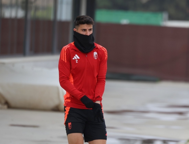 Rubén Sánchez ha vuelto a trabajar con el grupo (J. AZCOYTIA)