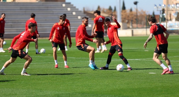El equipo ya piensa en el Albacete (J. AZCOYTIA)