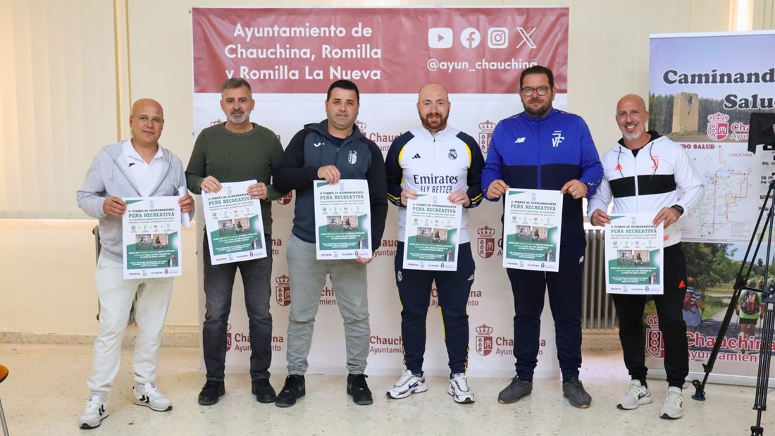 Presentación del torneo de peñas (AYTO. CHAUCHINA)
