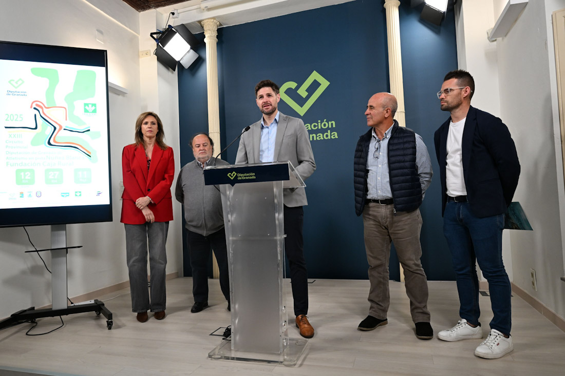 Presentación del XXIII Circuito Provincial en Pista ‘Núñez Blanca’ (DIPGRA)