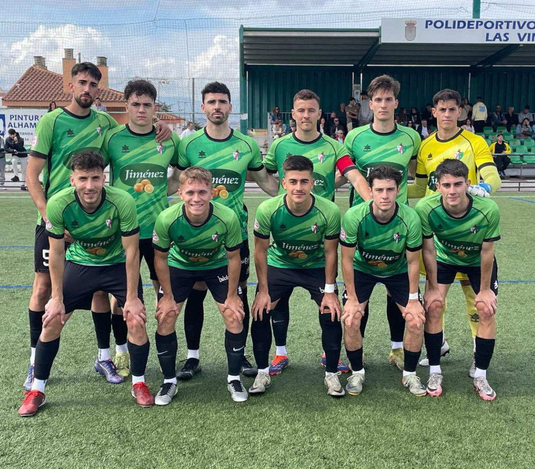 Once Inicial del CD Huétor Vega ante el Atlético Porcuna (CD HUÉTOR VEGA)