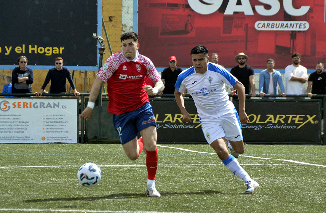 El Churriana CF igualó ante el Atlético Marbella (G. R. LÁZARO) 