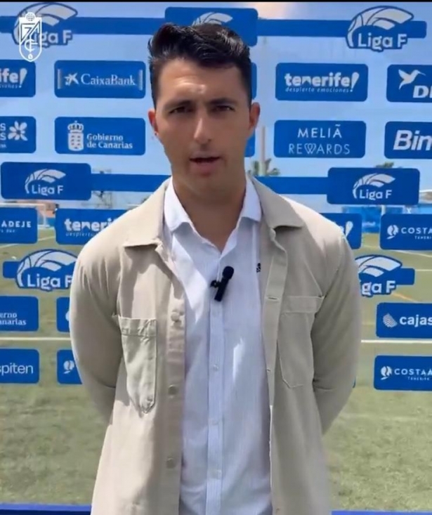 Arturo Ruiz elogió el gran trabajo de su equipo (GRANADA CF) Arturo Ruiz elogió el gran trabajo de su equipo (GRANADA CF)